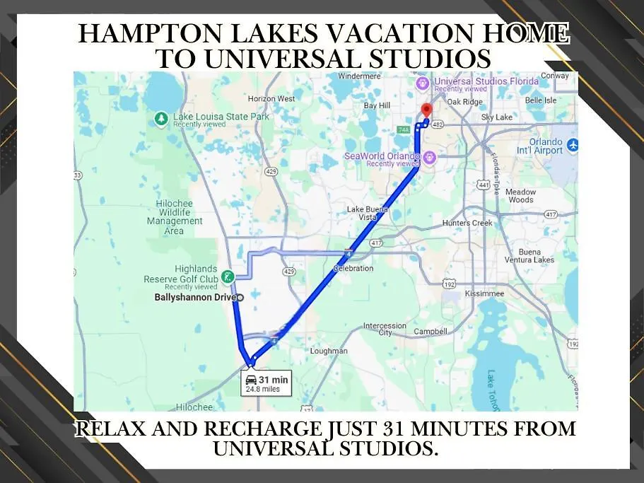 Holiday home Hampton Lakes Vacation Pool Home Four Corners