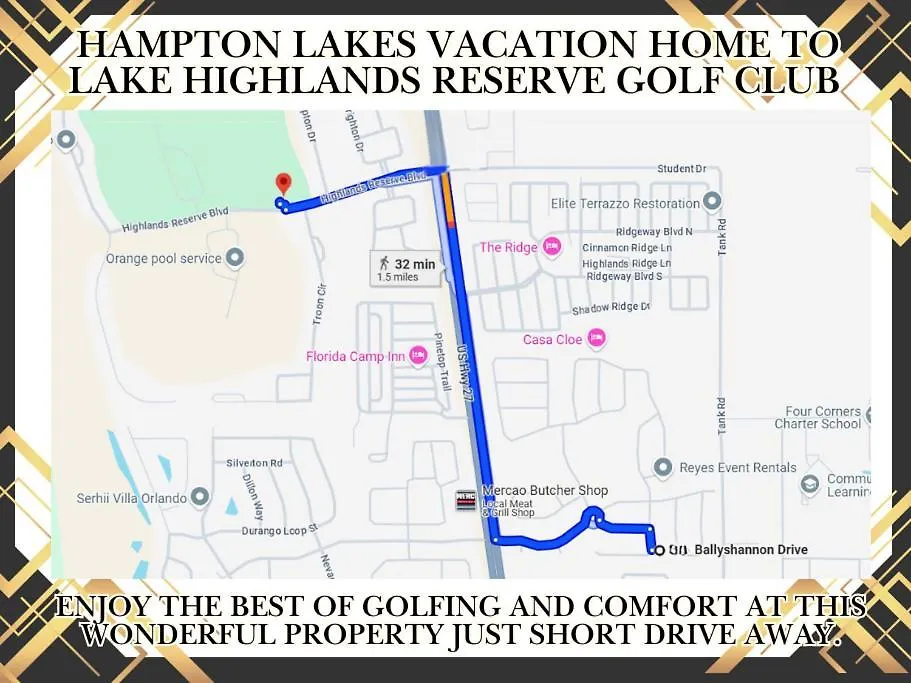 Hampton Lakes Vacation Pool Home Four Corners 0*,